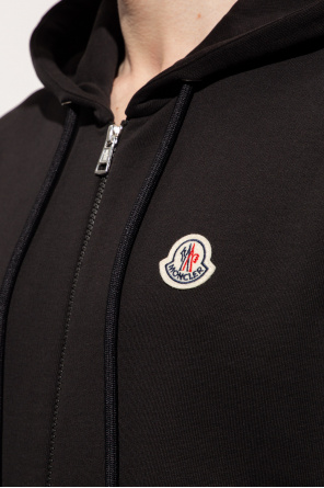 Black hoodie Lacoste with logo Moncler - COLLUSION fitted